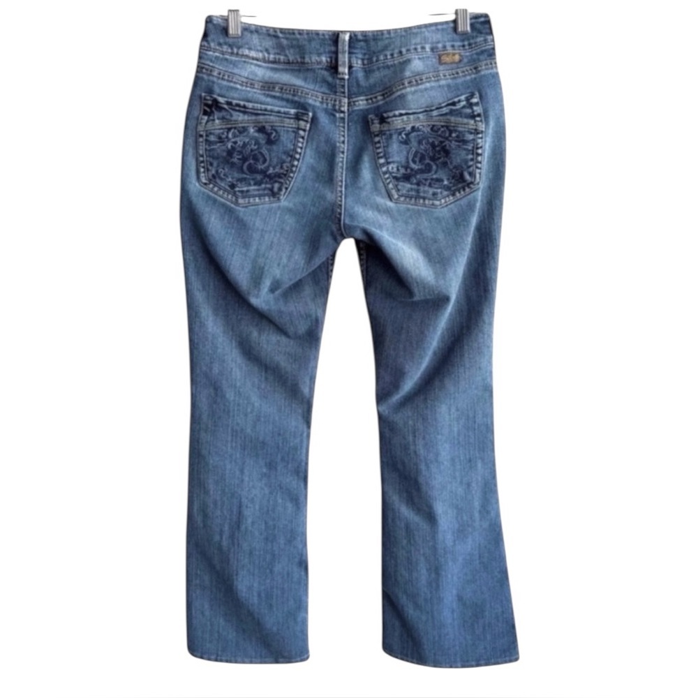 Silver Jeans Womens 29x29 Suki Bootcut‎ Embroidered Retro Vintage